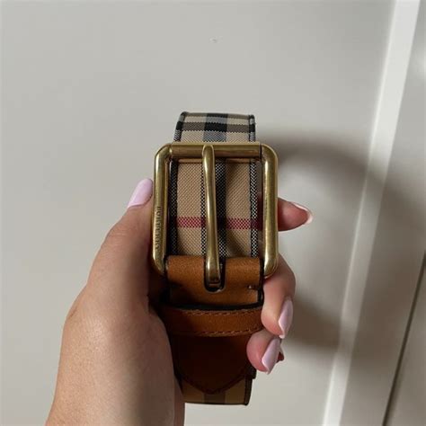 authentic burberry belt|burberry original belt.